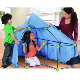 Discovery Kids 77-piece Build and Play Construction Fort Set