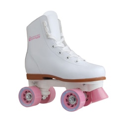 Chicago Skates Girl's White/ Pink Rink Roller Skates