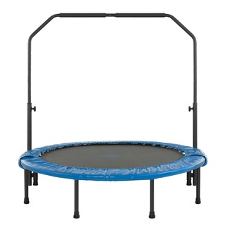 Upper Bounce 48-inch Mini Indoor/ Outdoor Foldable Trampoline with Adjustable Handrail