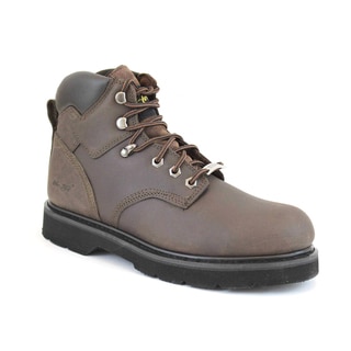AdTec Men's Crazy Horse Steel Toe Leather Work Boots