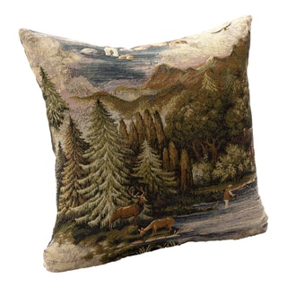 'Field and Stream' Nature Scene Accent Pillow