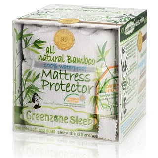 Christopher Knight Home Rayon from Bamboo Classic Design Jersey Mattress Protector