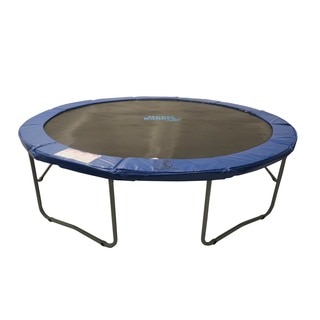 15-foot Round Blue Super Trampoline Safety Pad
