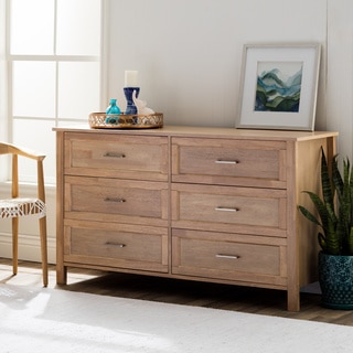 Olympus Natural Six-Drawer Dresser