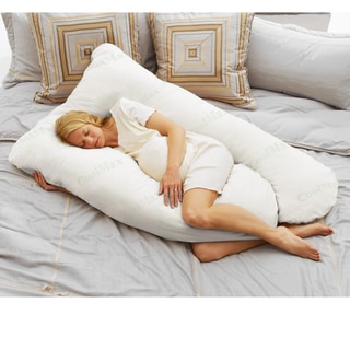 Today's Mom COOLMAX White Pregnancy Pillow