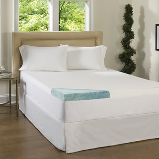 Beautyrest 3-inch Supreme Gel Memory Foam Mattress Topper with Cover