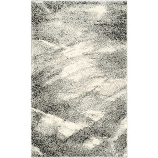 Safavieh Retro Modern Abstract Grey/ Ivory Rug (2'6 x 4')