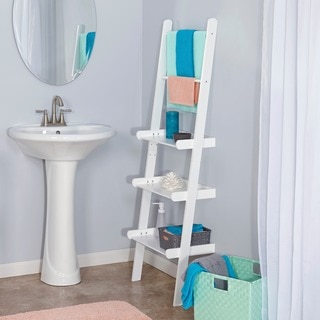 RiverRidge Ladder Shelf with Towel Bars