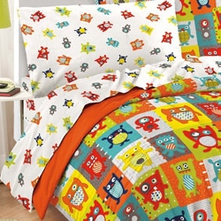 Silly Monsters 7-piece Bed in a Bag with Sheet Set