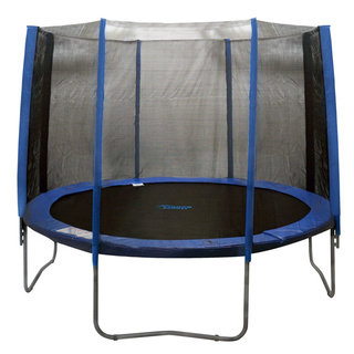 Trampoline Enclosure Set for 14 ft. Round Frames with 4 or 8 W-shaped Legs