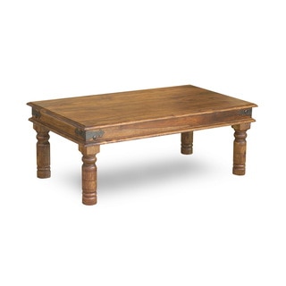 Timbergirl Handcrafted Thakat Rustic Coffee Table (India)