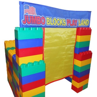 Jumbo Blocks 99-piece Play House