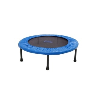 Upper Bounce 36-inch Mini 2 Fold Rebounder Trampoline with Carry-on Bag