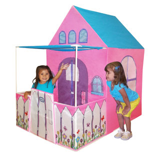 Playhouse 4 ft. Victorian-style with Fenced Patio