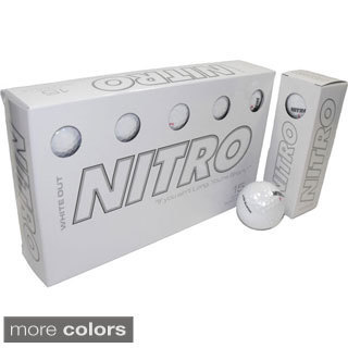 Nitro White Out (6 Packs of 15 Balls)