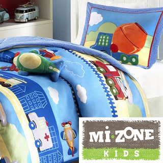 Mi Zone Kids Truck Zone 4-piece Comforter Set