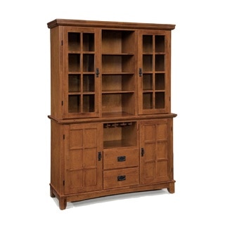 Home Styles Arts and Crafts Buffet and Hutch