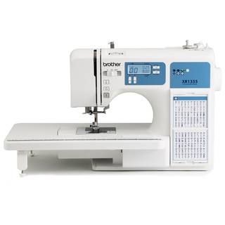 Brother XR1355 185-Stitch Computerized Sewing Machine Factory Serviced