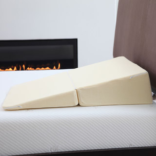 Natural Pedic Folding Wedge Acid Reflux Memory Foam Pillow