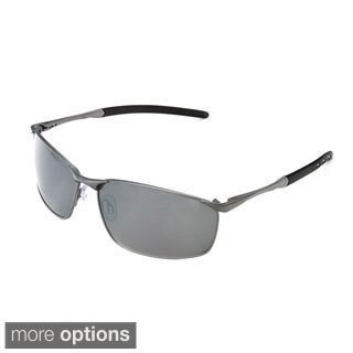Hot Optix Men's Metal Frame Wrap Sunglasses