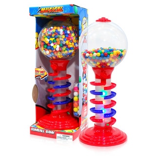 Sweet N Fun 21-inch Light and Sound Spiral Gumball Bank