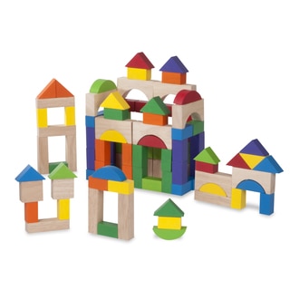 Wonderworld Toys 100-piece Wooden Block Set