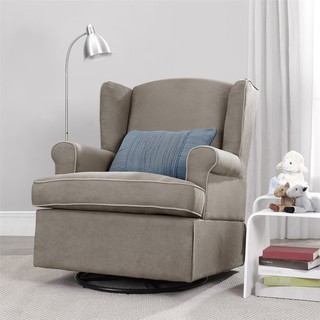 Baby Relax Colby Dark Taupe Swivel Glider