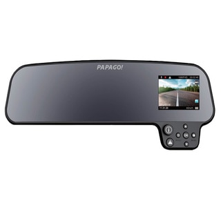 Papago GoSafe 260 Full HD Dash Cam Car DVR Dashboard Camera Video Recorder with Full Mirror Mount, Night Vision, Parking Monitor