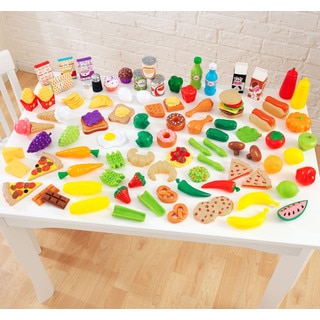 KidKraft 105-piece Tasty Treats Play Food Set