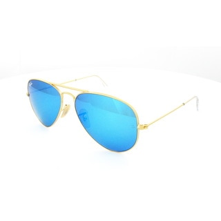 Ray- Ban Blue Mirror Aviator Sunglasses