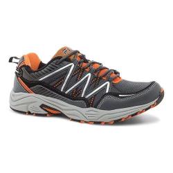 Men's Fila Headway 6 Trail Shoe Castlerock/Vibrant Orange/Black