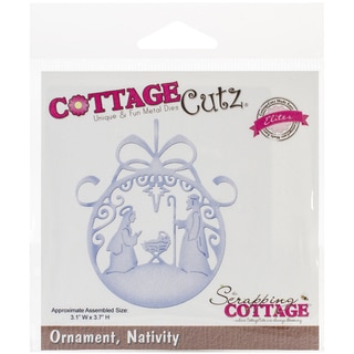 CottageCutz Elites Die -Nativity Ornament