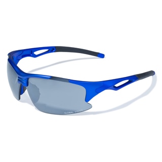 Men's 'Friday' Blue Lens Sport Sunglasses