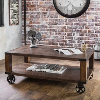 Furniture of America Royce Modern Industrial Coffee Table