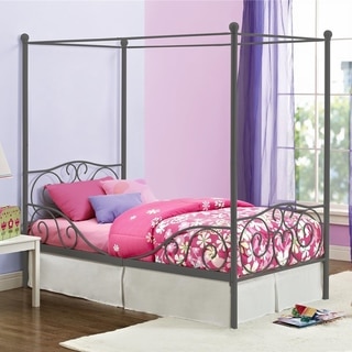 DHP Canopy Twin Metal Bed