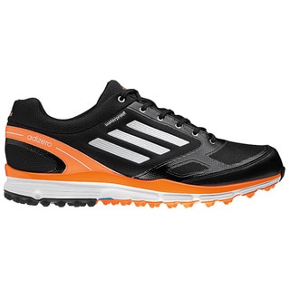Adidas Men's Adizero Sport II Black/ White/ Zest Golf Shoes