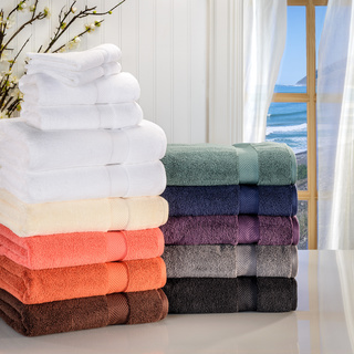 Superior Collection Super Soft & Absorbent Zero Twist 6-piece Cotton Towel Set