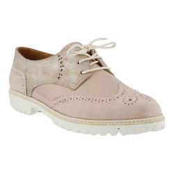 Women's Spring Step Pop Lace Up Shoe Pink Leather/Nubuck