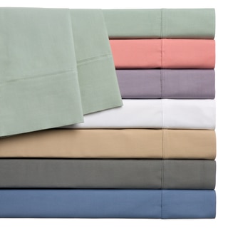 Home Styles Cotton Rich Solid Percale Sheet Set