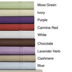 Luxury Extra Deep Pocket Solid Flannel Sheet Set