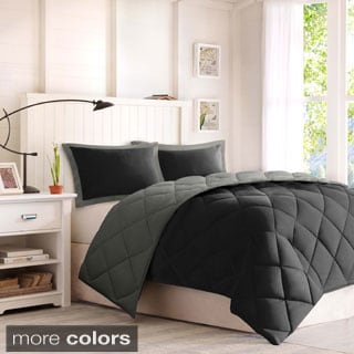 Comfort Classics Windsor Stain Resistant Reversible 3-piece Comforter Set