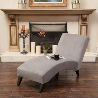 Christopher Knight Home Finlay Fabric Chaise Lounge