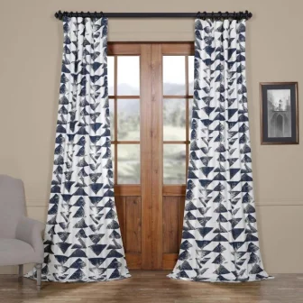 Shop boldly patterned window treatments